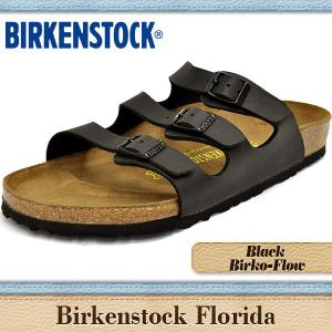 ビルケンシュトック サンダル メンズ フロリダ ブラック ビルコフロー BIRKENSTOCK FLORIDA 054791｜denpcy