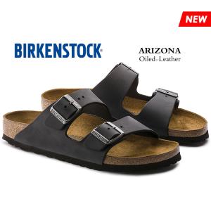 ビルケンシュトック アリゾナ サンダル メンズ レディース オイルドレザー ブラック シューズ 黒 靴 BIRKENSTOCK ARIZONA BF BLACK 552111-552113｜denpcy