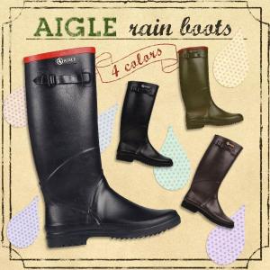 エーグル シャンタベル AIGLE CHANTEBELLE ブラック/ネイビー/カーキ/ブラウン エイグル レインブーツ