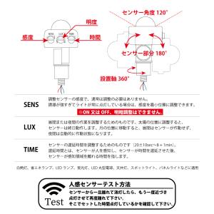 人感センサー スイッチ 後付け ライト パーツ...の詳細画像3