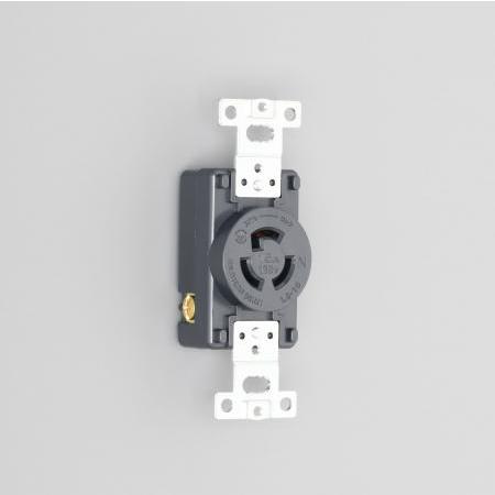 アメリカン電機 3110-L5 埋込コンセント 接地形2P 15A 125V (NEMA L5-15...