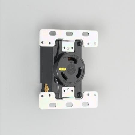 アメリカン電機 3320-2-L6 防水形プレート 専用コンセント 接地形2P 30A 250V (...