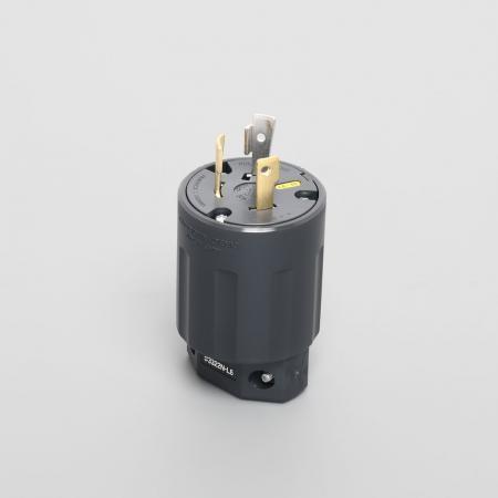 アメリカン電機 3322N-L6 プラグ (ナイロンカバー) 接地形2P 30A 250V (NEM...