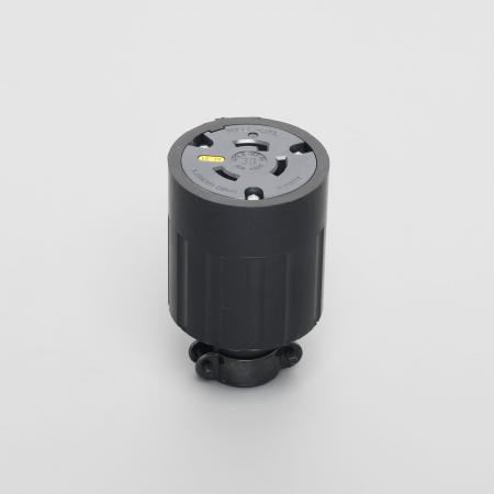 アメリカン電機 3324R-L6 コードコネクタボディ (ゴムカバー) 接地形2P 30A 250V...