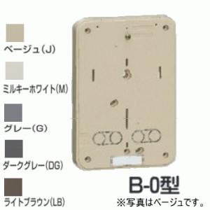 未来工業 B-0G 【グレー】 積算電力計取付板 B-0型 （樹脂製メーター板）｜densetsu-n-net