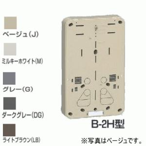未来工業 B-2HM 【ミルキーホワイト】 積算電力計取付板 B-2H型 （樹脂製メーター板）｜densetsu-n-net