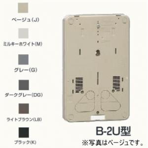 未来工業 B-2UM 【ミルキーホワイト】 積算電力計取付板 B-2U型 （樹脂製メーター板）