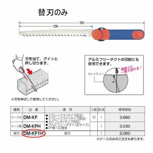 未来工業  DM-KF1H キリマワシ 替刃（DM-KFH用）｜densetsu-n-net