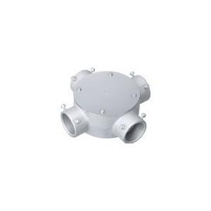 パナソニック DS6851P 丸型露出ボックス 4方出 呼び E51｜densetsu-n-net