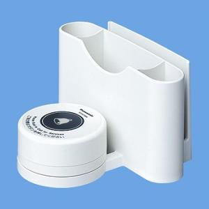 パナソニック ECE3723W 小電力型ワイヤレスサービスコール卓上発信器(メニュースタンド付)(ホ...