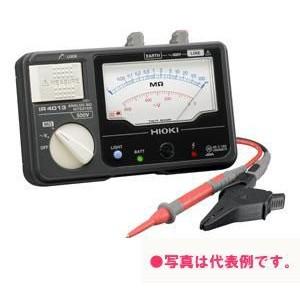 日置電機 アナログメグオームハイテスタ (スイッチ付きリード付属) IR4013-11｜densetsu-n-net