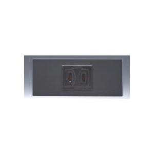 神保電器 【NKシリーズ】【 KAG-2502 SB ソフトブラック 】家具・機器