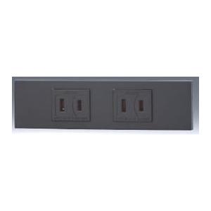 神保電器 【NKシリーズ】【 KAG-2502 SB ソフトブラック 】家具・機器