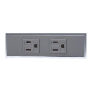 神保電器　ＳＷカバー、コンセント　ソリッドグレー色　他 NK SERIE スイッチ・コンセント – Noizless