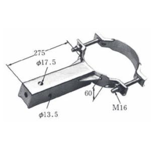 イワブチ【 LAH 】高圧直付金具【適用径範囲 190mm〜230mm】｜densetsu-n-net