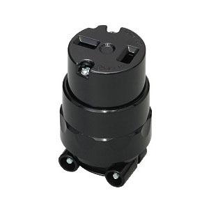 明工社【MC2639】設備工事用配線器具 2P 20A コネクターボデー（3M端子）｜densetsu-n-net