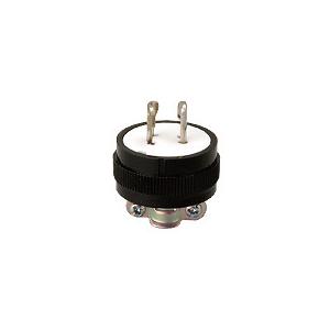 明工社【MH2571】設備工事用配線器具 2P 15A 引掛プラグ｜densetsu-n-net