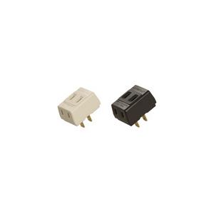 明工社【MR2965W1 乳白 / MR2965B 黒】15A トリプルタップ｜densetsu-n-net