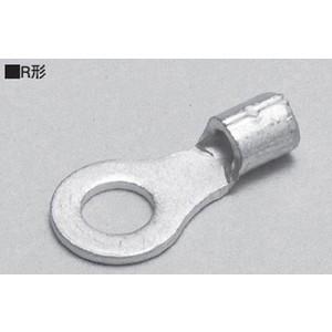 ニチフ R1.25-3.5S 【100個入り】 銅線用裸圧着端子（R形）丸形 : 電