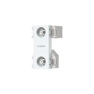 パナソニック WCS3624CW アドバンスシリーズ　埋込高シールドテレビターミナル2端子（10〜3...