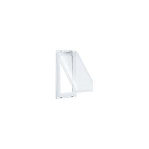パナ 保護カバー付スイッチプレート (1連用)(スクエア)(ホワイト) WT8951W 【ゆうパケット可能】｜電せつNねっと