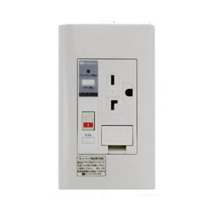 河村電器産業 PTC-BA15WE プレトラックコンセント基本タイプ 遮断機能+