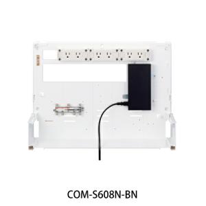 サン電子 COM-S608N-BN 情報分電盤 COM-S Bモデル 搭載機器 コンセント 6分配器 8ポートHUB｜densetu
