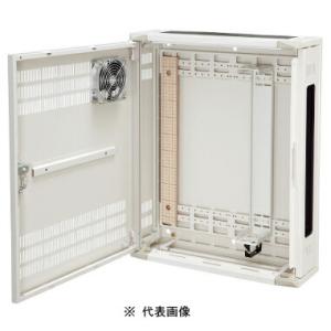 日東工業 THD21-6565-DF HUB収納キャビネット 壁掛けドアファン付タイプ 色ペールホワ...