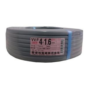 富士電線 200タイプVVFケーブル 1.6mm 3心 100m巻 200V-VVF1.6×3C×100m