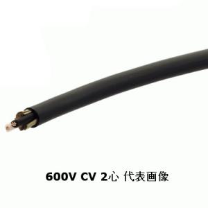 フジクラ CV 8sq 2芯 600V耐圧電線 架橋ポリエチレン絶縁 フジクラ CV 8sq 2芯 600V耐圧電線 架橋ポリエチレン絶縁