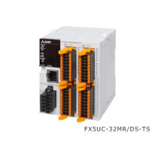 三菱電機 FX5UC-32MR/DS-TS FX5UC CPUユニット DC電源 DC入力 スプリン...