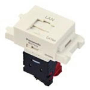 サン電子 LMJ-C6AJ-H Cat6A LANモジュラジャック ジャック式 グレー用
