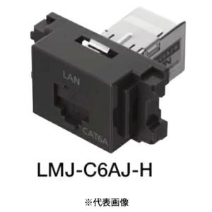 サン電子 LMJ-C6AJ-H Cat6A LANモジュラジャック ジャック式 グレー用 10個単位｜densetusizai