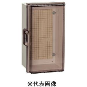 日東工業 P10-22CA プラボックス・透明扉付 寸法mm ヨコ200タテ200フカサ100