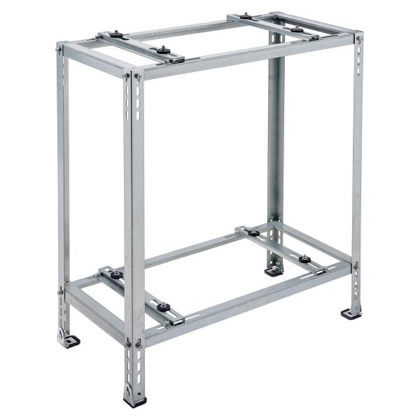 バクマ B-HWZAM-L2 室外ユニット用据付架台 平地・二段置用架台 エアコン固定寸法W335~...