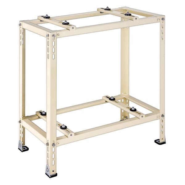 バクマ B-HWT4 平地・二段置用架台 溶融亜鉛メッキ鋼板 エアコン固定寸法W70~640 D15...