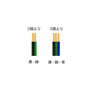 愛知電線 DV2.0mmx2C 引込用ビニル絶...の詳細画像1