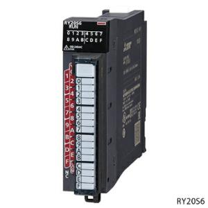 三菱電機 RY20S6 MELSEC iQ-Rシリーズ トライアック出力ユニット トライアック出力:16点 AC100〜240V/0.6A｜densetusizai