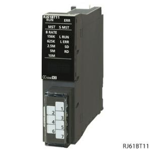 三菱電機 RJ61BT11 MELSEC iQ-Rシリーズ CC-Linkシステムマスタ・ローカルユ...