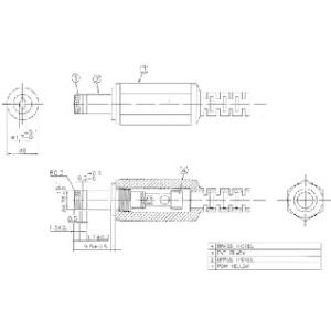 EIAJ No.3オスプラグ　5個