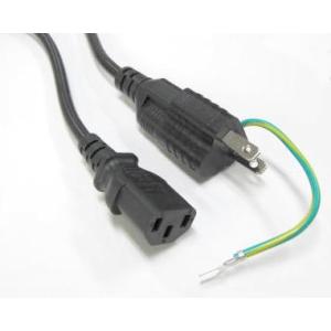 日本ACコード　3P/2P変換アダプタ+3ピン-C13　PSE/3M