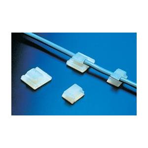 両面テープ付きケーブルクランプ2.8mm-100個
