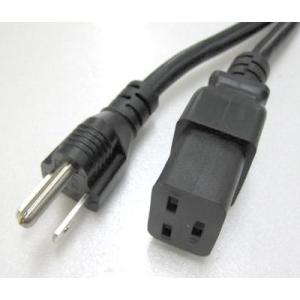 日本ACコード 3ピン-C19 PSE（15A)-3.0M