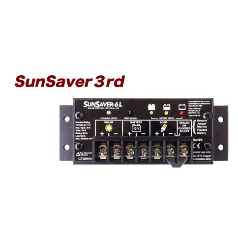 太陽電池充放電コントローラ Sunsaver SS-6L