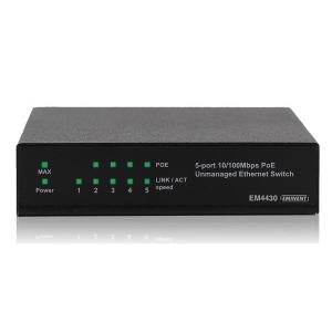 EMINENT 5ポート PoEスイッチ