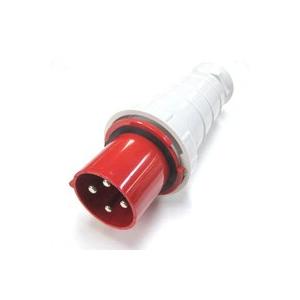 IEC 60309-2電源ケーブルオスプラグ- 380-415~V/125A-6h - 3極+アース