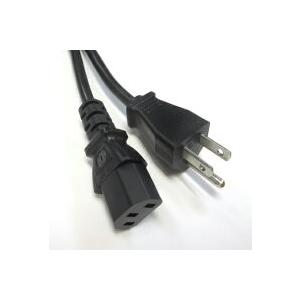 フィリピン向け無認証AC電源コードセットNEMA5-15P→C13 : デンシ電気