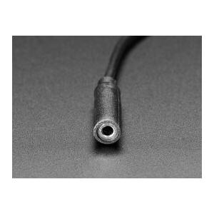 3.5mmモノメスジャック→ワニ口クリップコードの詳細画像1