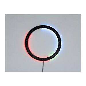 電子工作キット（ブライトドット時計-ブラック）K2400B