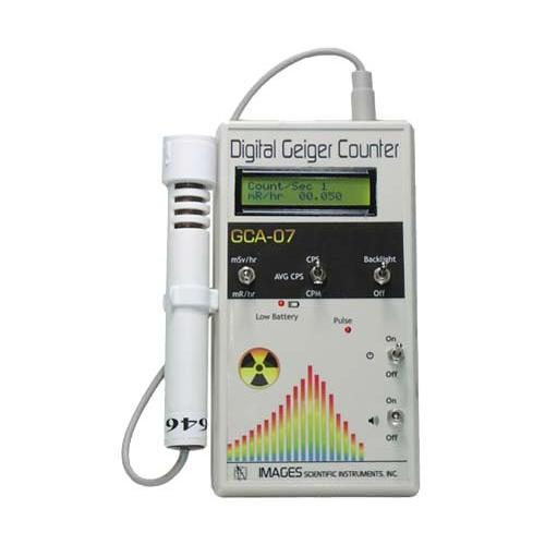 プロ用デジタルガイガーカウンター（放射線測定器）　GCA-07W